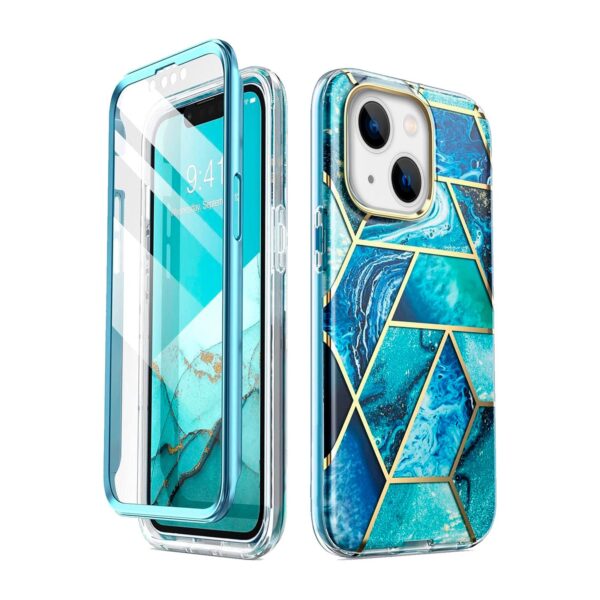 360° Marble celeste