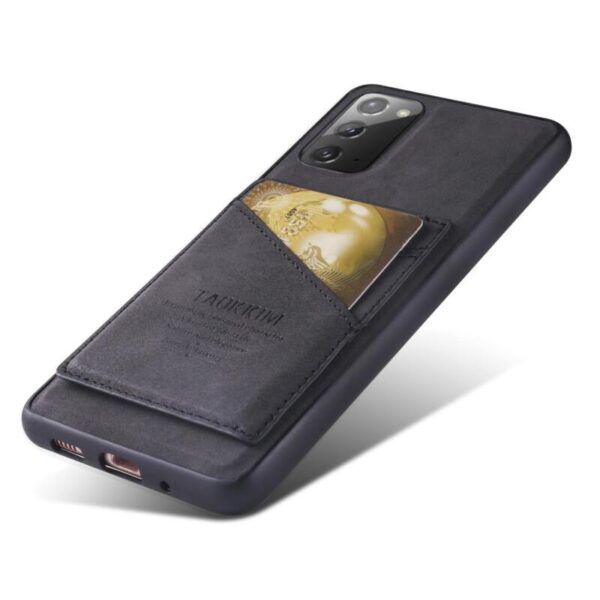 Black Card Holder Leather - Imagen 3