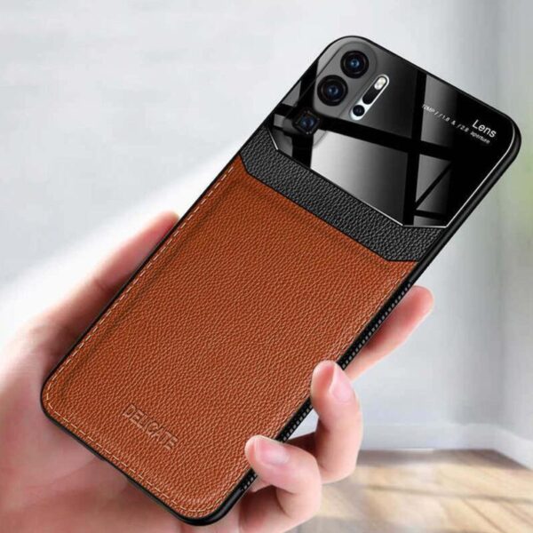 Hybrid Leather case café - Imagen 2
