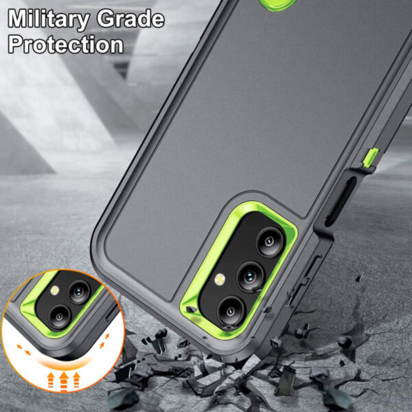 Hard case gris con verde - Imagen 3