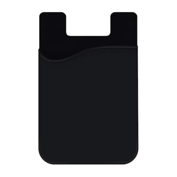Porta Tarjetas de silicon negro - Imagen 3