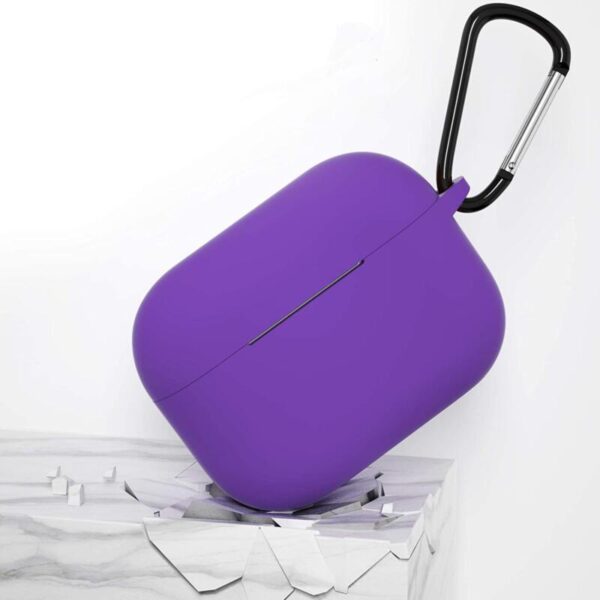 Silicon AirPods lila Pro / 3.ª generación - Imagen 2