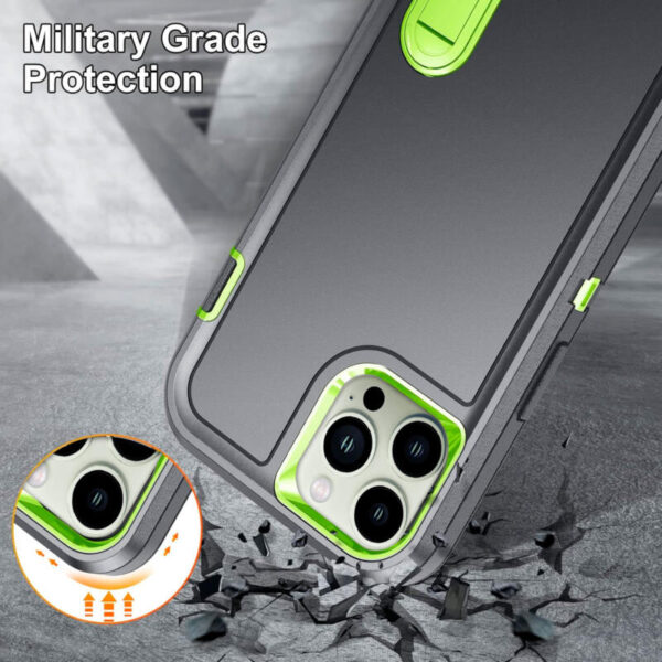 Hard case gris y verde - Imagen 3