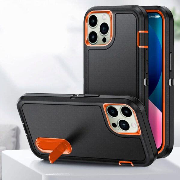 Hard case negro y naranja - Imagen 2
