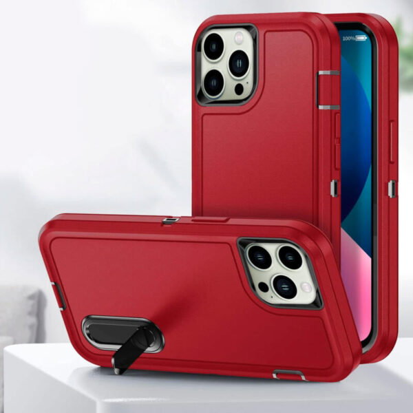 Hard case rojo y negro - Imagen 2