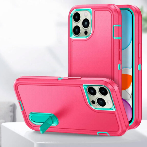Hard case rosado y celeste - Imagen 2