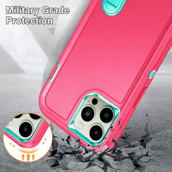 Hard case rosado y celeste - Imagen 3