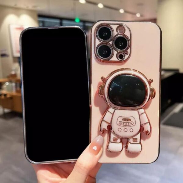 Astronauta Holder case rosado - Imagen 2