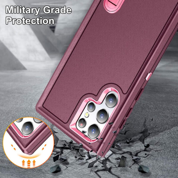 Hard case morado con rosado - Imagen 3