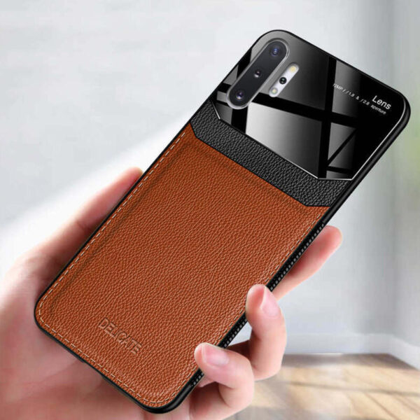 Hybrid Leather case café - Imagen 2