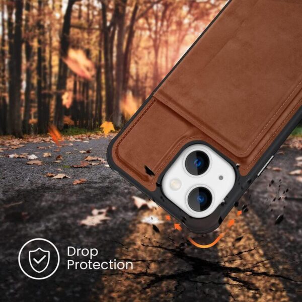 Wallet Leather café - Imagen 3