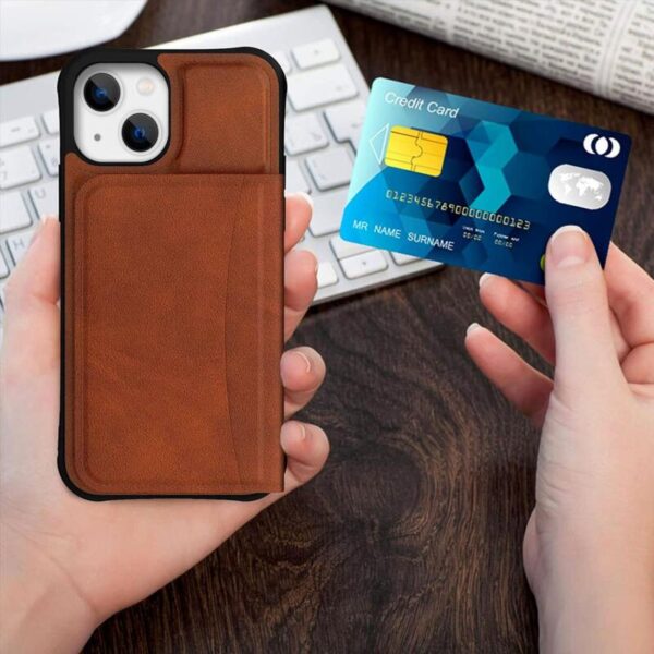 Wallet Leather café - Imagen 2
