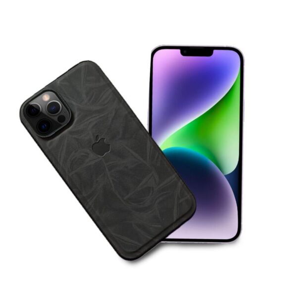Leather Desing case  negro - Imagen 2