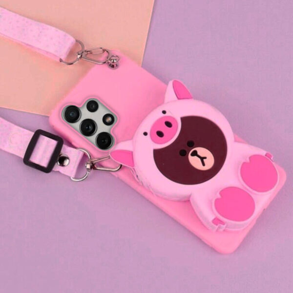 Silicon Bear case rosado - Imagen 2
