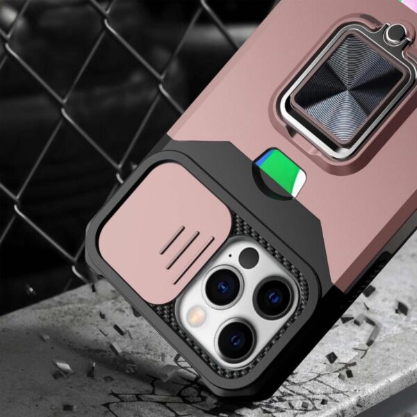 360° Shockproof Ring  rosado - Imagen 2