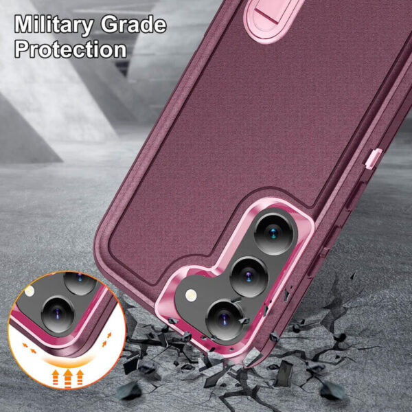 Hard case morado con rosado - Imagen 3