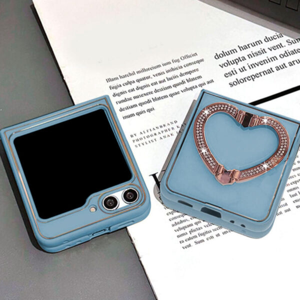 Heart Ring case celeste - Imagen 2