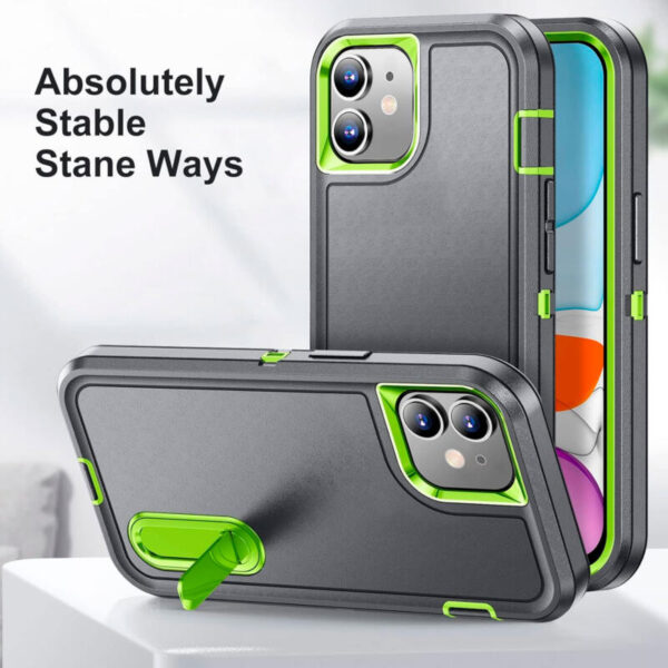 Hard case verde con gris - Imagen 2