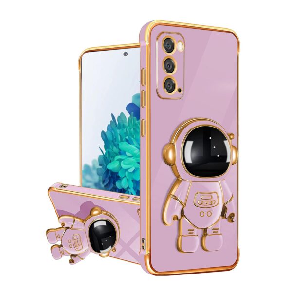 Astronauta Holder case lila