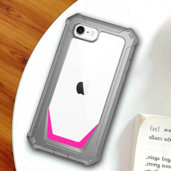 360° Guardian case gris con rosado - Imagen 3