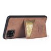 Brown Card Holder Leather case - Imagen 2