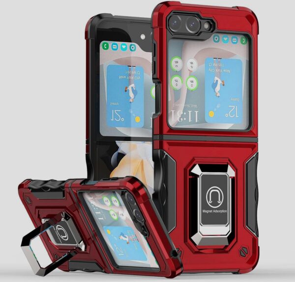 Ring Protection case rojo