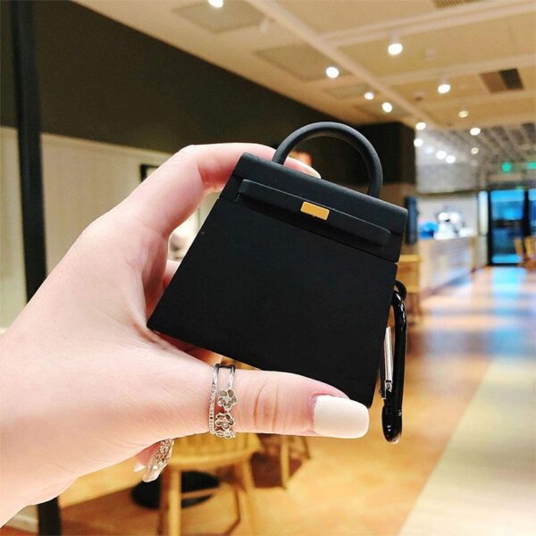 Black Bag Delux AirPods case 1.ª / 2.ª / 3.ª generación & 1.ª  generación AirPods Pro
