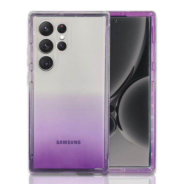 Shockproof Wear Down case morado