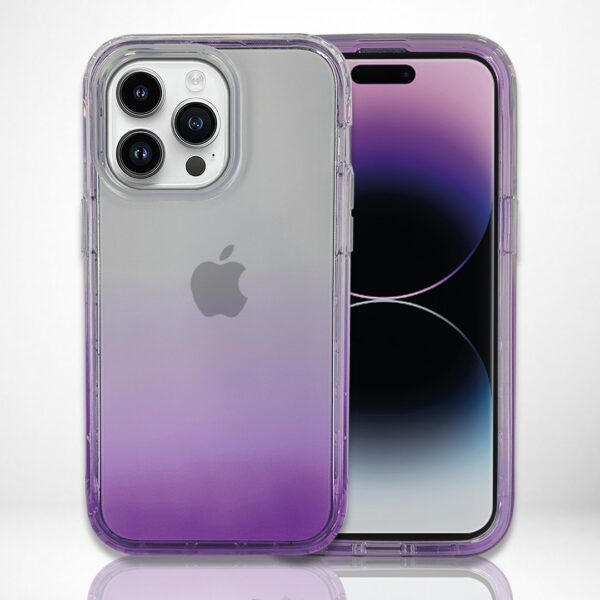 Shockproof Wear Down case morado