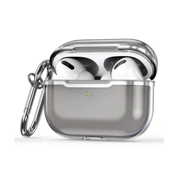 Delux case gris con plateado AirPods case 1.ª / 2.ª / 3.ª generación & 1.ª / 2.ª generación AirPods Pro
