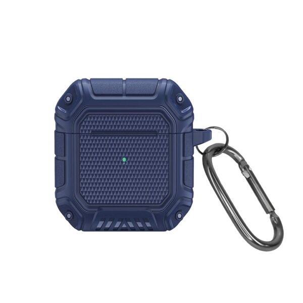 Ruger Pro case azul AirPods case 1.ª / 2.ª / 3.ª generación & 1.ª / 2.ª generación AirPods Pro