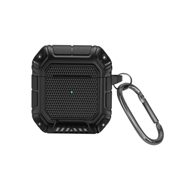 Ruger Pro case negro AirPods case 1.ª / 2.ª / 3.ª generación & 1.ª / 2.ª generación AirPods Pro