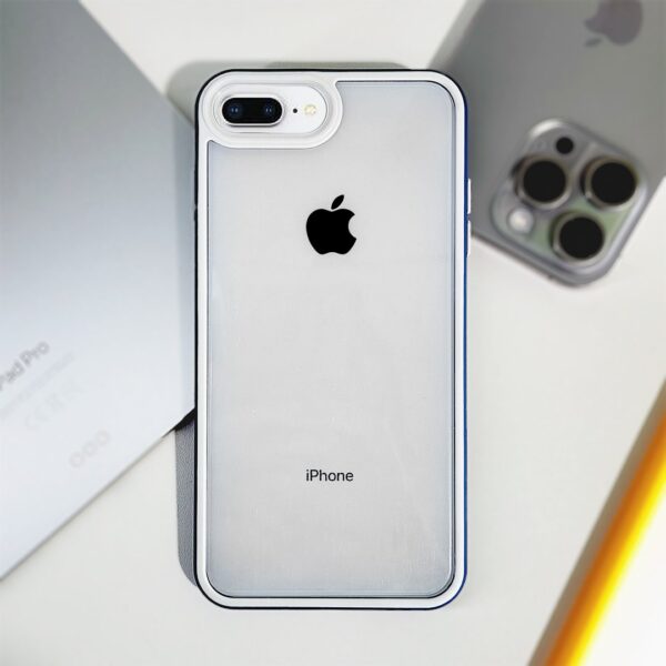 Clear Full Body case azul