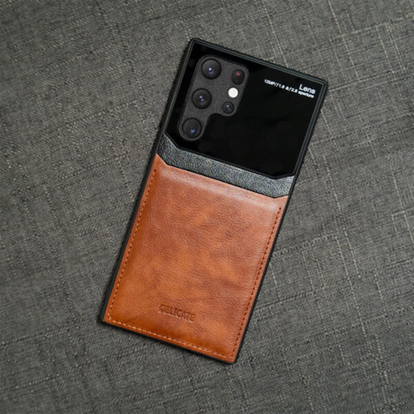 Hybrid Leather case café - Imagen 2