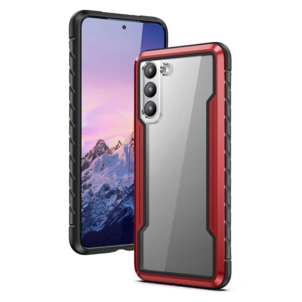 Metal Shield Defender case rojo