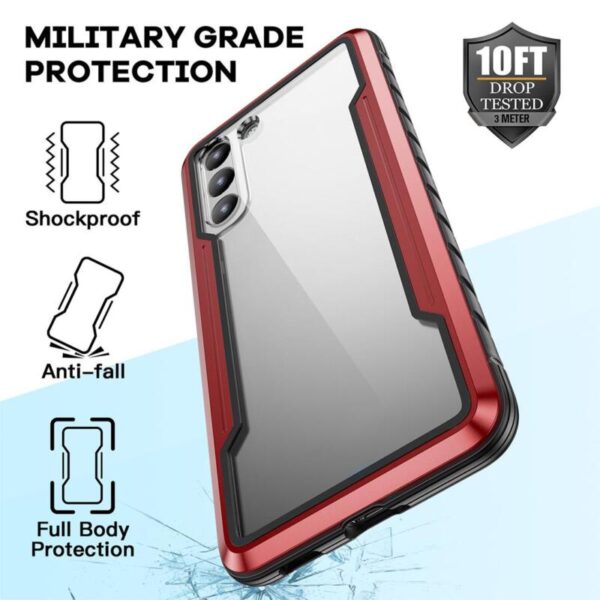 Metal Shield Defender case rojo - Imagen 2