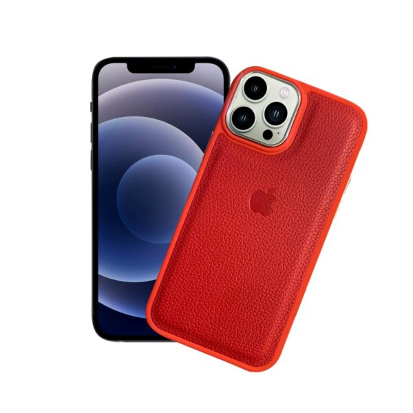 Textury Leather case rojo