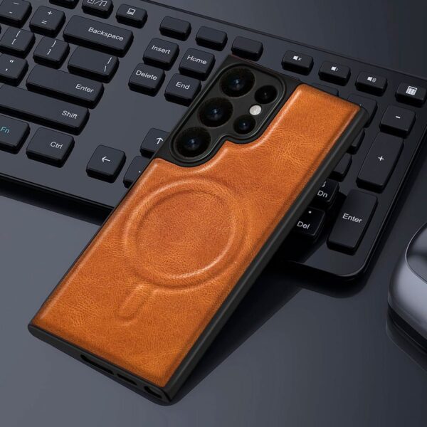 Leather Magsafe café - Imagen 2