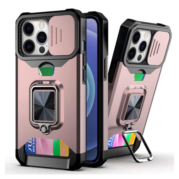 360° Shockproof Ring rosado