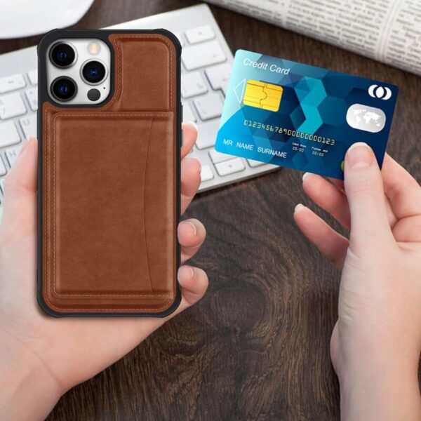Wallet Leather café - Imagen 2