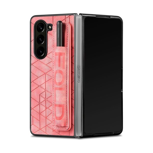Shockproof Pen Holder rosado