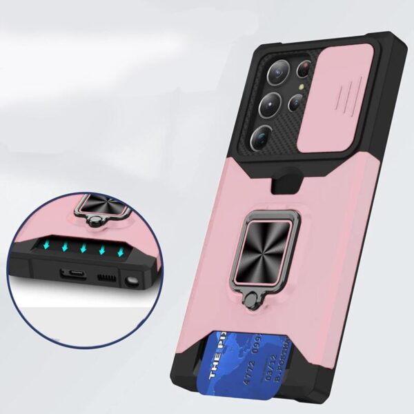 360° Shockproof Ring rosado - Imagen 2
