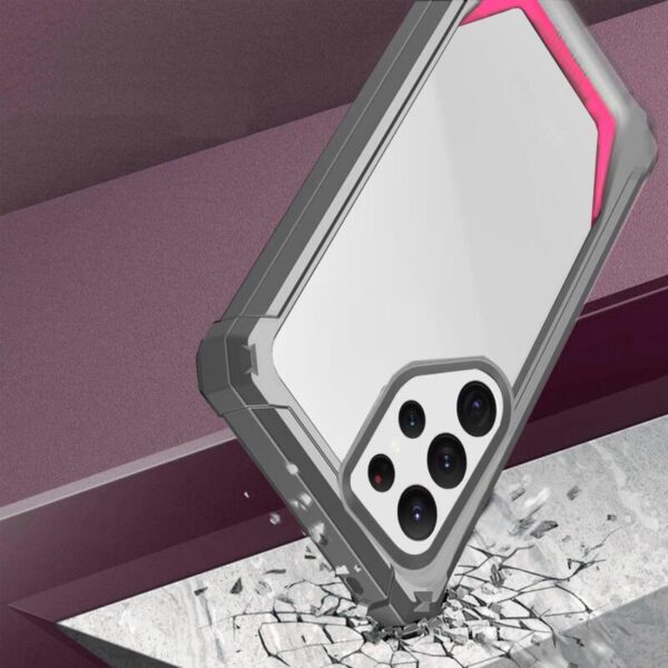 360° Guardian case gris con rosa - Imagen 3