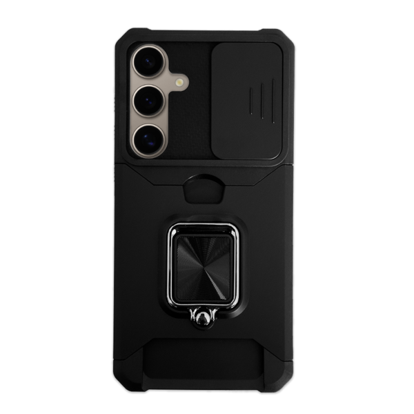 360° Shockproof Ring case negro