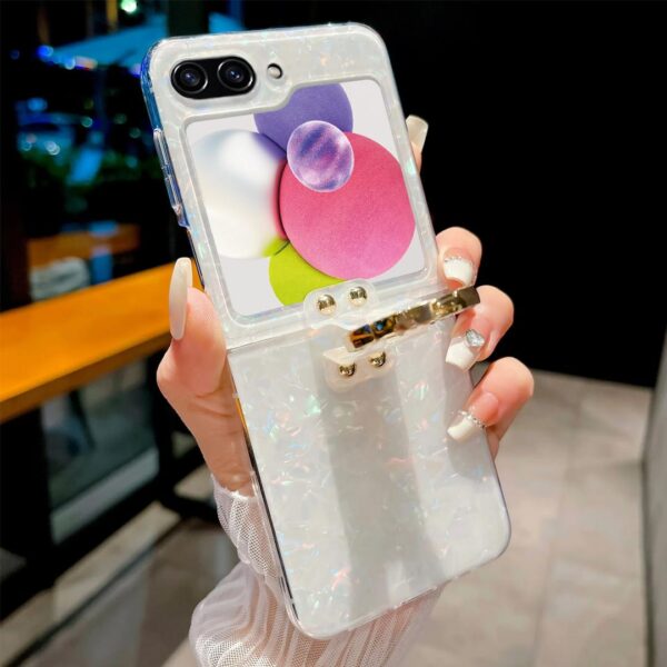Luxury Shell case blanco
