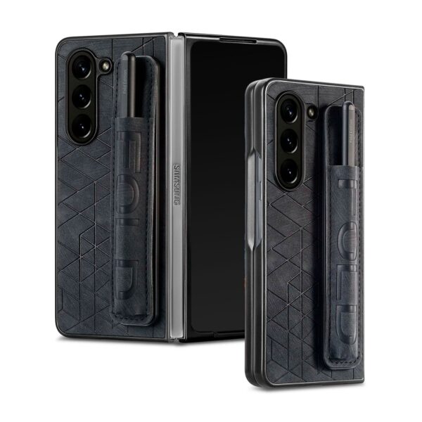 Shockproof Pen Holder case negro