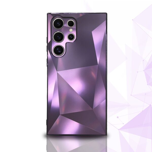 Geomirror case morado