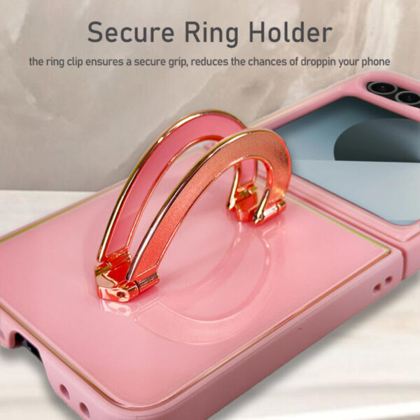 Heart Ring case rosa - Imagen 3
