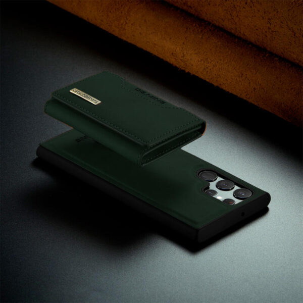 Luxury Wallet case verde oscuro - Imagen 3