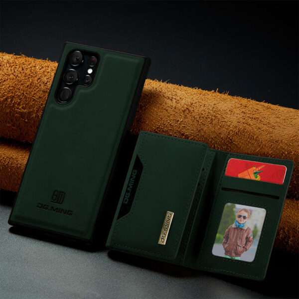 Luxury Wallet case verde oscuro - Imagen 2